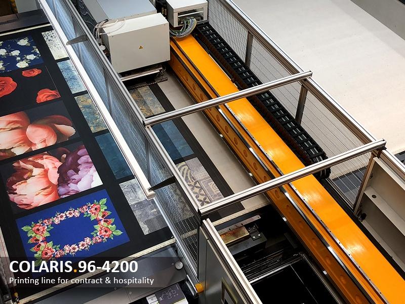 COLARIS.96-4200 Printing line for contract & hospitality